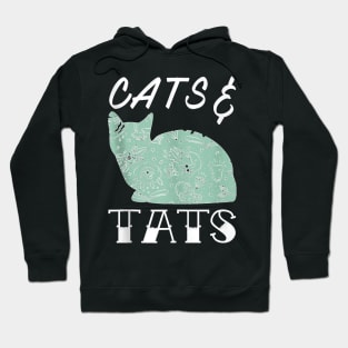 Cats And Ats, Cat Lover Gift Hoodie